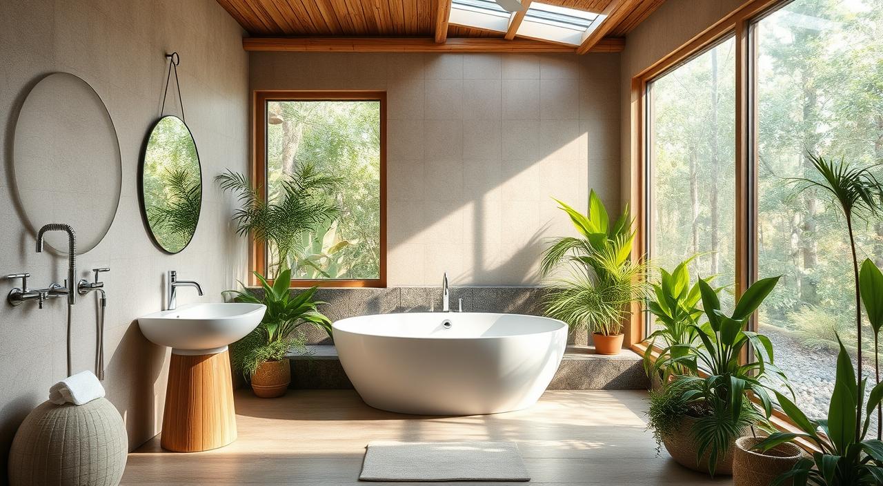 Sustainable bathroom design