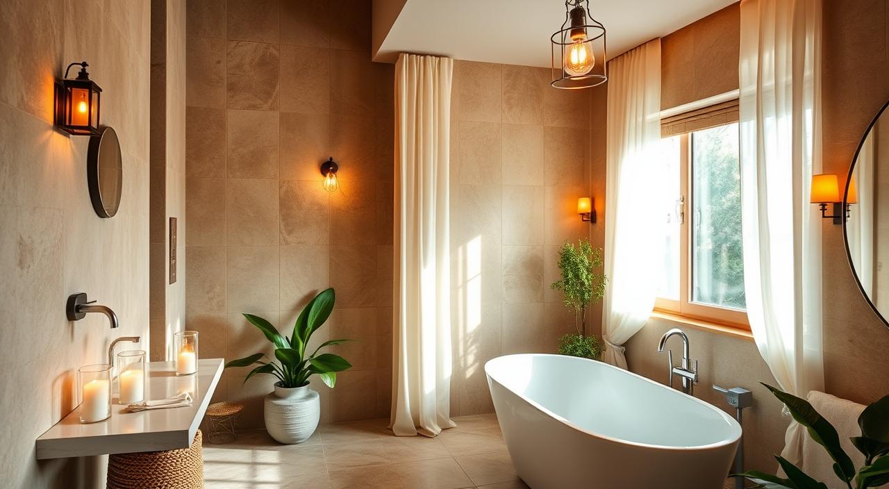 feng shui bathroom lighting